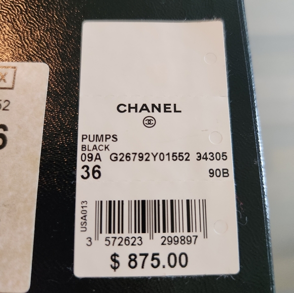 Chanel Escarpins Limited Edition Noir Heels in Amazing Condition - Picture 9 of 10